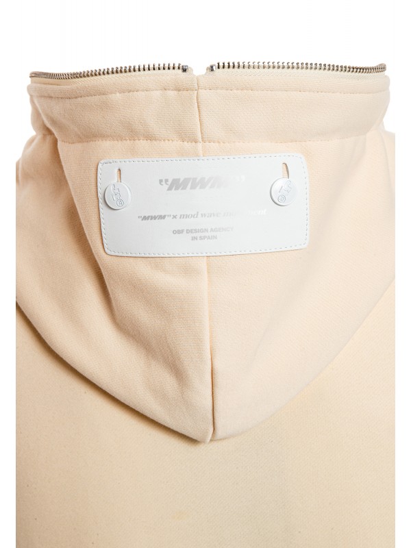 SUDADERA CON CAPUCHA MWM ALAS BORDADAS