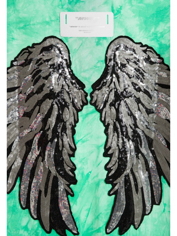 CAMISETA MWM ALAS DE LENTEJUELAS