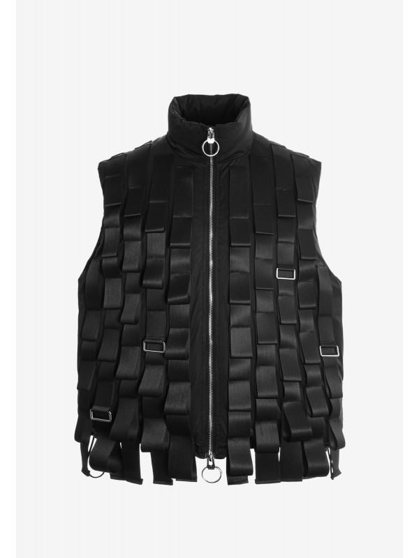 MWM INTERLACED DESIGN VEST