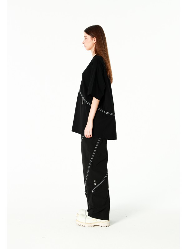 MWM ZIP DETAIL PANTS