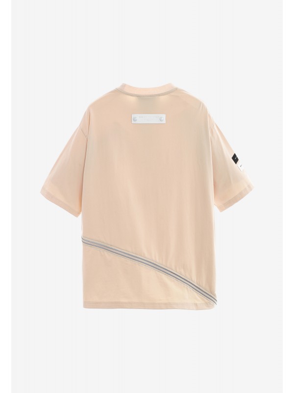 MWM ZIP DETAIL T-SHIRT