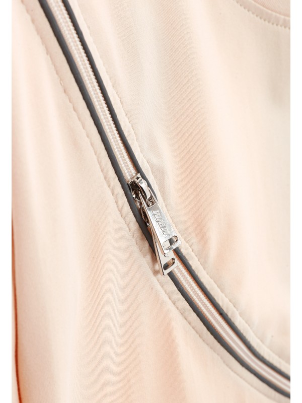 MWM ZIP DETAIL T-SHIRT