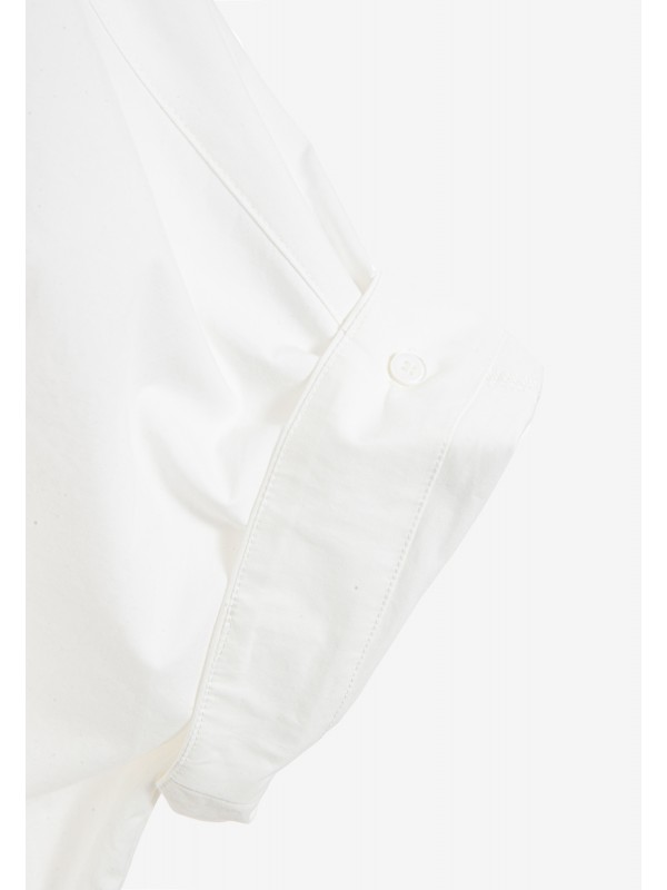 Camisa oversize con bordado Mod Wave Movement en la espalda | MWM
