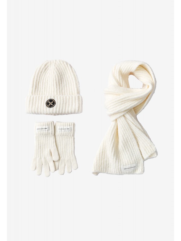 MWM SCARF, GLOVES AND BEANIE