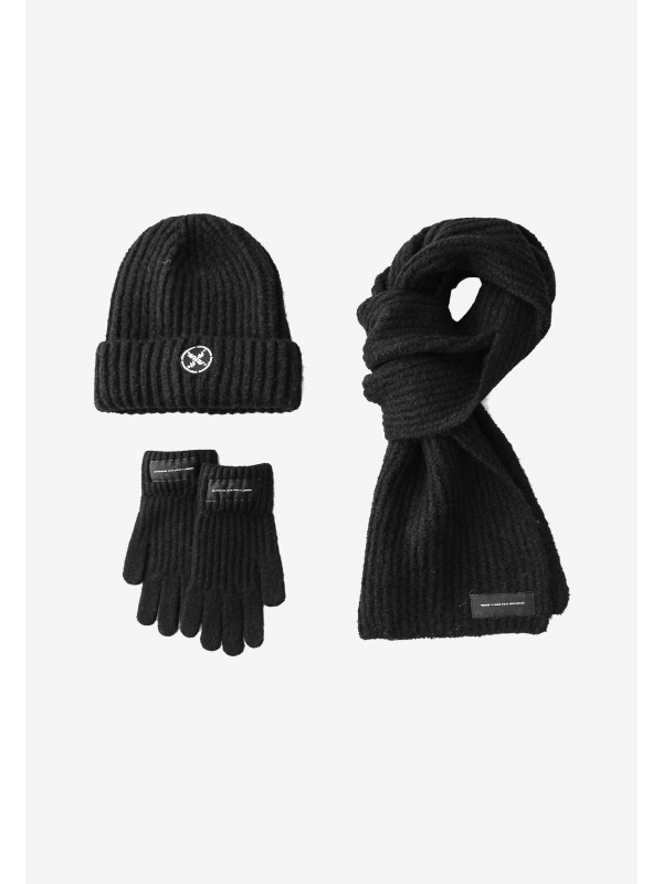 MWM SCARF, GLOVES AND BEANIE