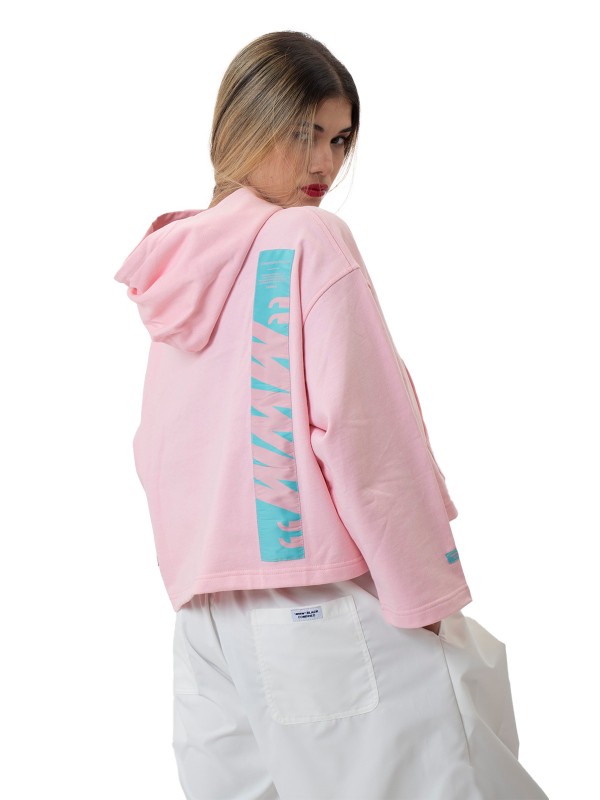 BASIC CROPPED HOODIE