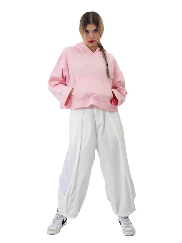 BASIC CROPPED HOODIE