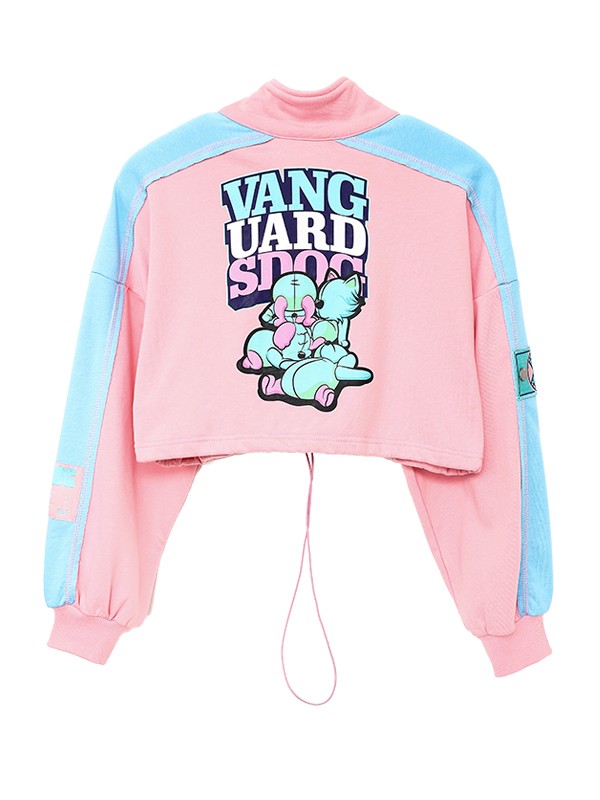 SUDADERA CORTA VANGUARD'S DOG