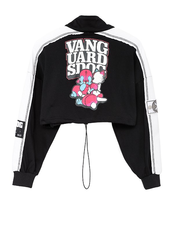 SUDADERA CORTA VANGUARD'S DOG
