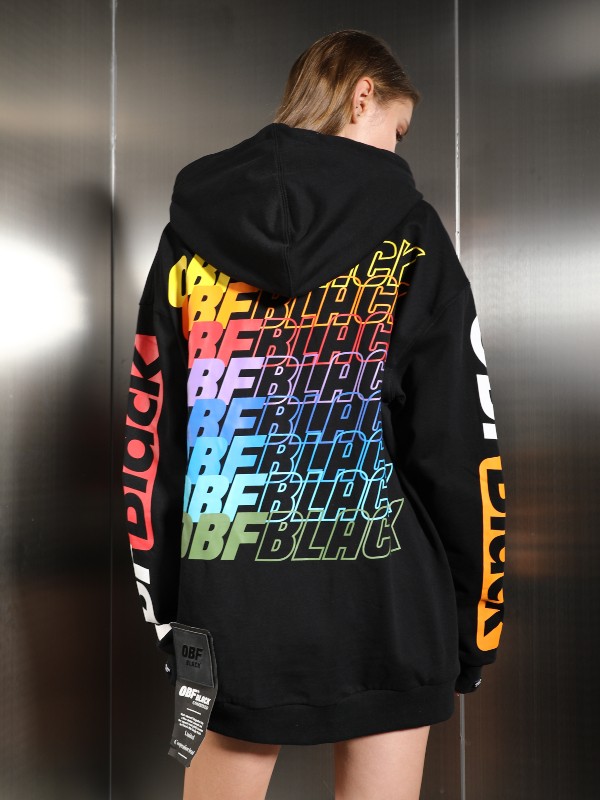 SUDADERA OBF MULTICOLOR