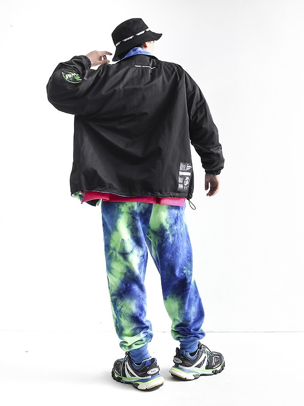 DOUBLE-FACED TIE DYE JACKET