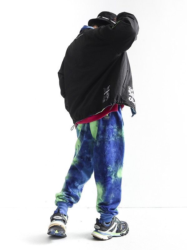 DOUBLE-FACED TIE DYE JACKET