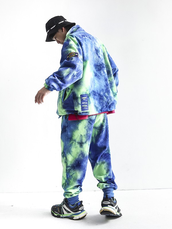 DOUBLE-FACED TIE DYE JACKET