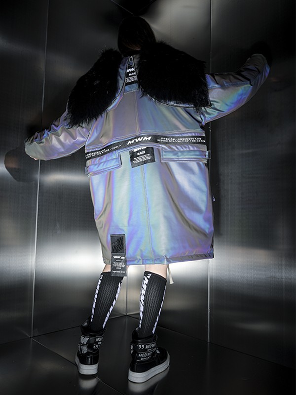 ABRIGO PARKA REFLECTANTE