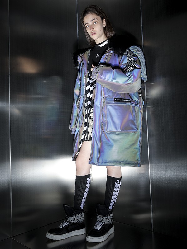 ABRIGO PARKA REFLECTANTE