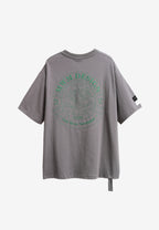 Camiseta de corte regular con motivo Eye MWM bordado en pecho y espalda | MWM [PS_COLORS:GREY]