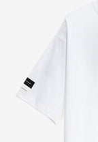 Camiseta de corte regular con motivo Eye MWM bordado en pecho y espalda | MWM [PS_COLORS:WHITE]