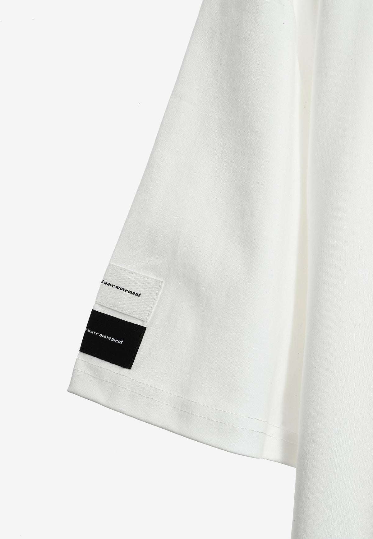 Camiseta Faces de algodón mercerizado con print de gran formato | MWM [PS_COLORS:WHITE]