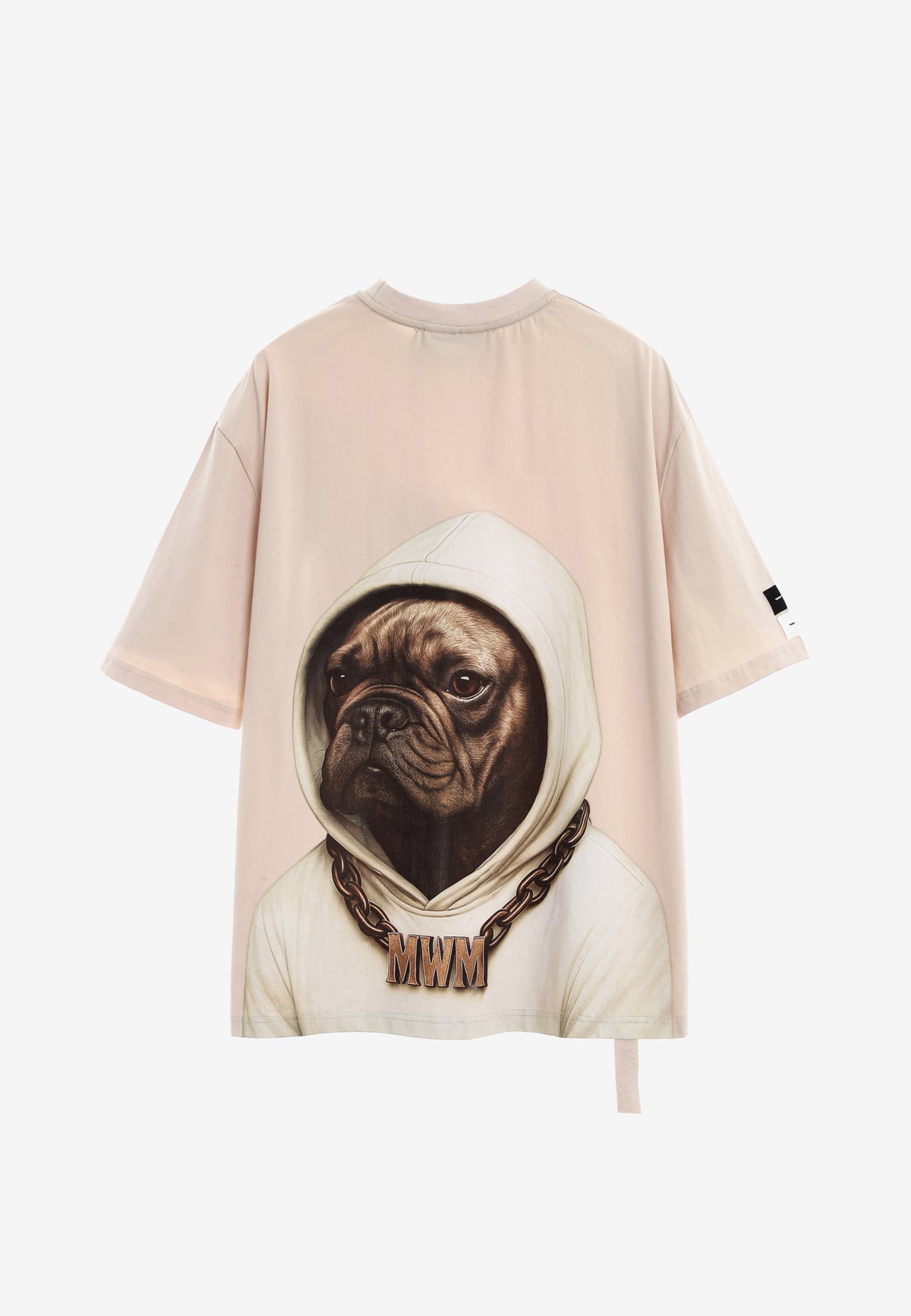 Camiseta oversize Vanguard Dogs Faces con print de bulldog en la espalda | MWM [PS_COLORS:UNASSIGNED]