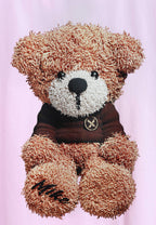 Camiseta TEDDY de corte regular con print Teddy en frontal y espalda | MWM [PS_COLORS:PINK]