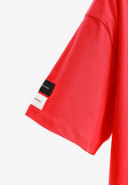 Camiseta TEDDY de corte regular con print Teddy en frontal y espalda | MWM [PS_COLORS:RED]