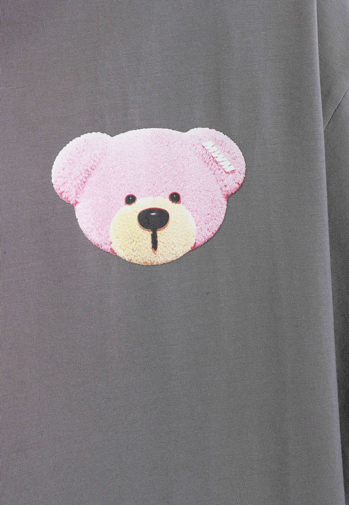 Camiseta TEDDY Mike Bag de corte regular con print en pecho y espalda | MWM [PS_COLORS:GREY]