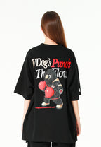 Camiseta Vanguard Dogs Punch de corte regular con print 3D en la espalda | MWM [PS_COLORS:BLACK]