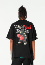 Camiseta Vanguard Dogs Punch de corte regular con print 3D en la espalda | MWM [PS_COLORS:BLACK]