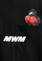 Camiseta Vanguard Dogs Punch de corte regular con print 3D en la espalda | MWM [PS_COLORS:BLACK]