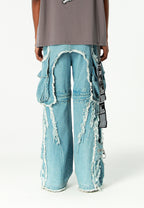 Pantalón cargo Vanguard Dogs de pierna ancha convertible en bermuda | MWM [PS_COLORS:UNASSIGNED]