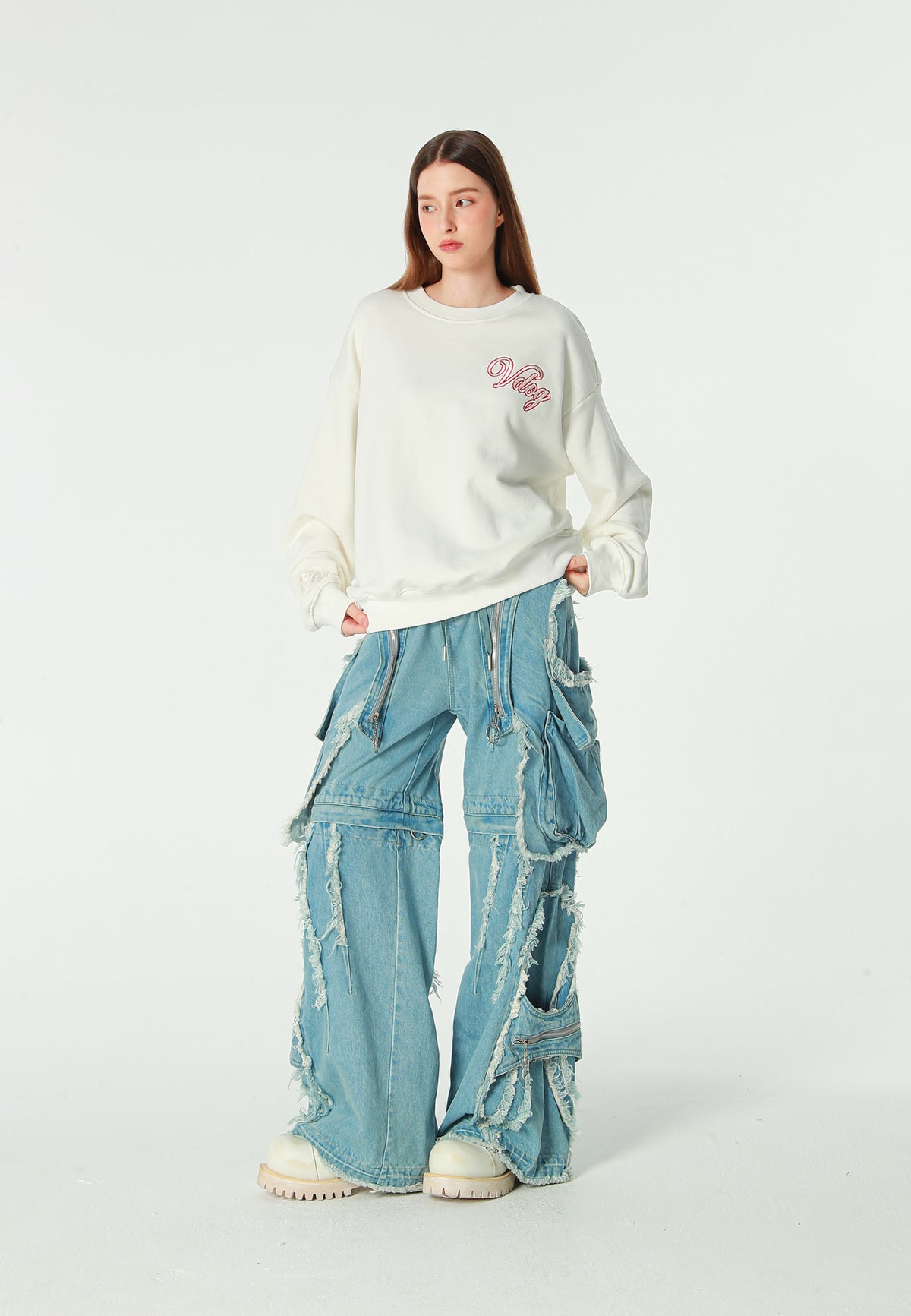 Pantalón cargo Vanguard Dogs de pierna ancha convertible en bermuda | MWM [PS_COLORS:UNASSIGNED]