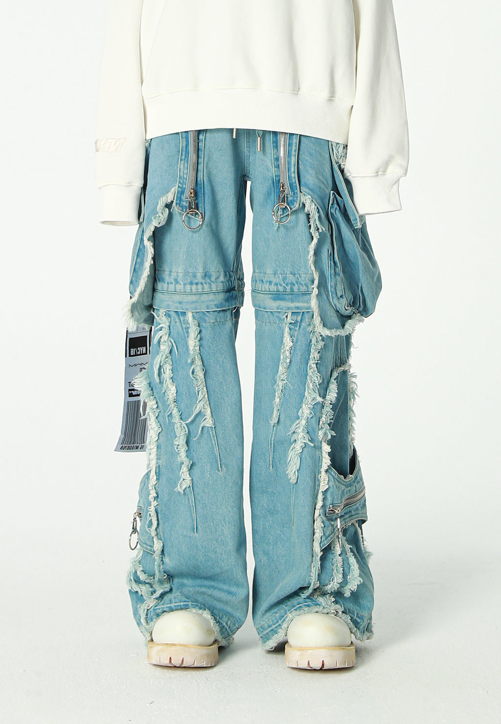 Pantalón cargo Vanguard Dogs de pierna ancha convertible en bermuda | MWM [PS_COLORS:UNASSIGNED]