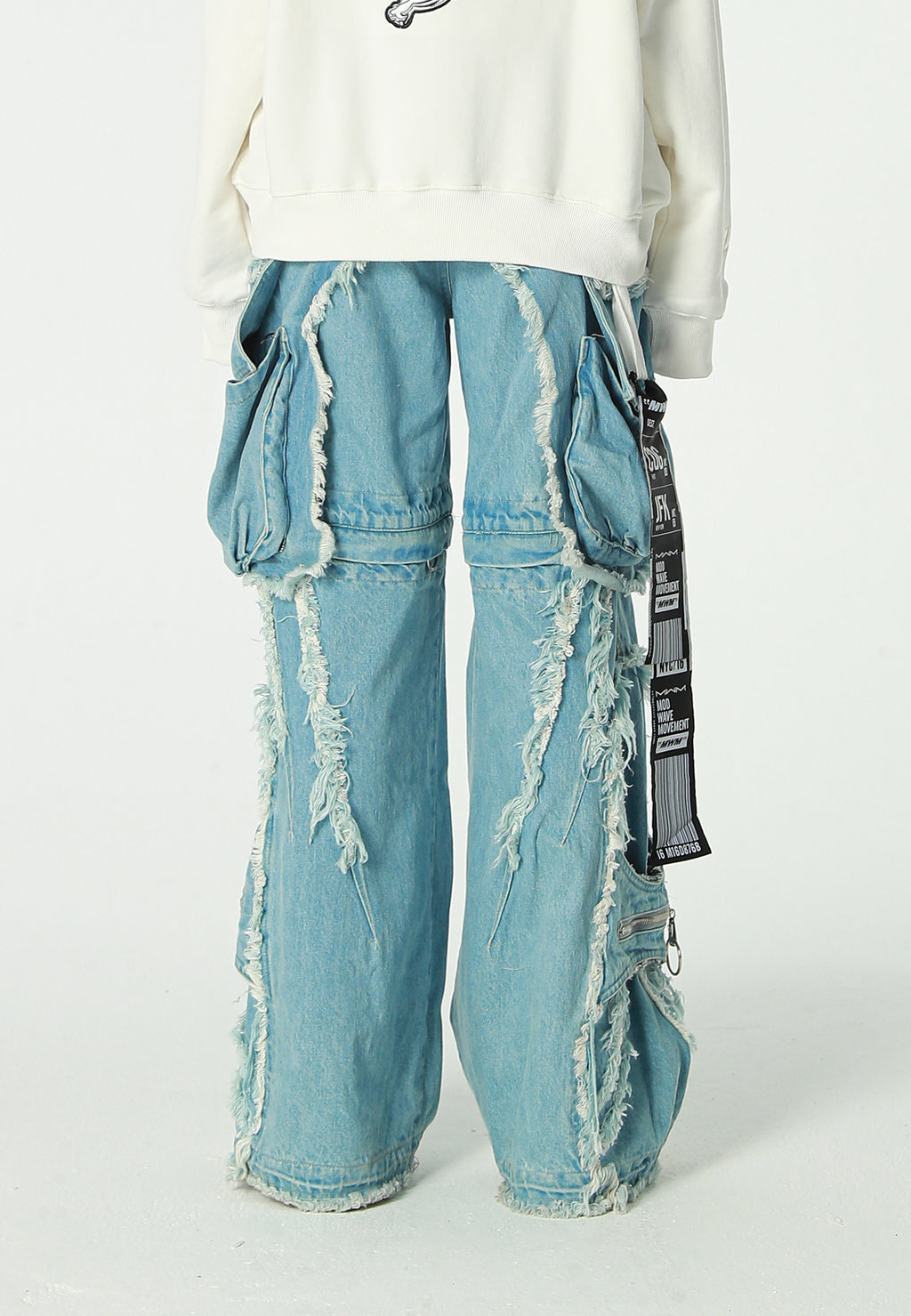 Pantalón cargo Vanguard Dogs de pierna ancha convertible en bermuda | MWM [PS_COLORS:UNASSIGNED]