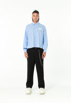 Pantalón Básico con pinzas, bajos ajustables y cadena lateral | MWM [PS_COLORS:BLACK]