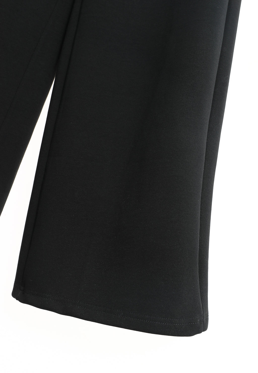 Pantalón palazzo de mujer de pierna ancha con efecto faja | MWM [PS_COLORS:BLACK]