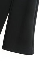 Pantalón palazzo de mujer de pierna ancha con efecto faja | MWM [PS_COLORS:BLACK]