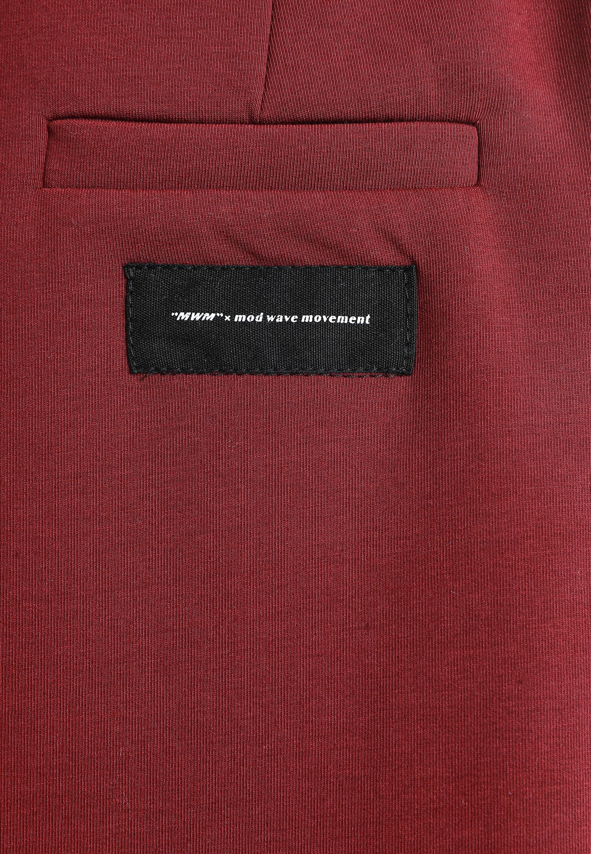 Pantalón palazzo de mujer de pierna ancha con efecto faja | MWM [PS_COLORS:BURGUNDY]