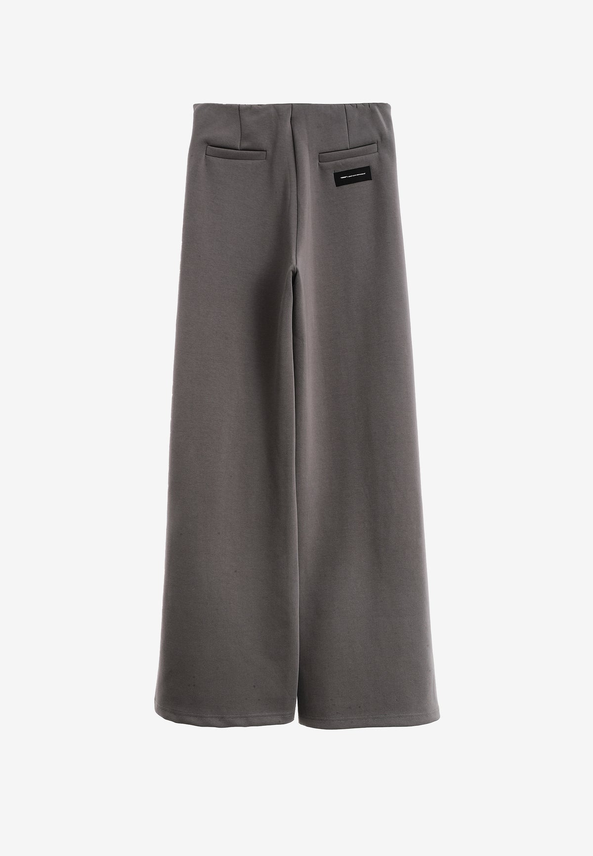 Pantalón palazzo de mujer de pierna ancha con efecto faja | MWM [PS_COLORS:GREY]
