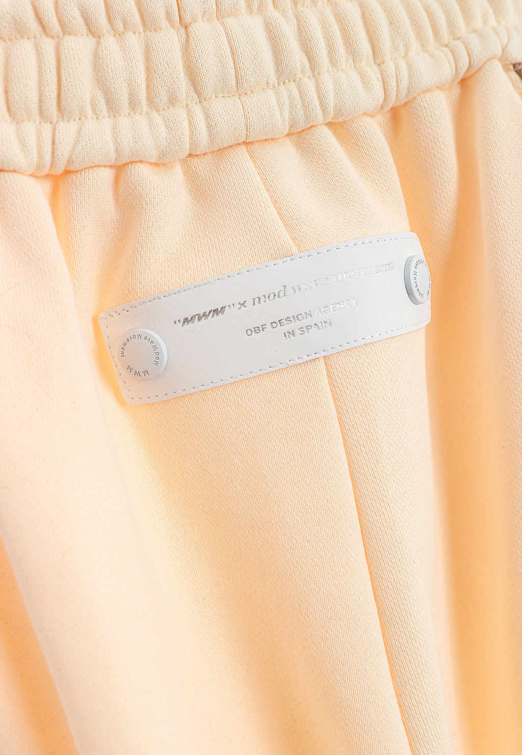 Pantalón barrel con cintas asimétricas MWM y bajos ajustables | MWM [PS_COLORS:BEIGE]