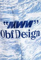 Pantalón jogger con paisaje alpino full-print y cintura elástica | MWM [PS_COLORS:BLUE]
