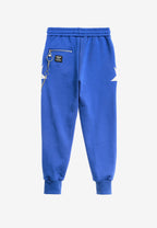 Pantalón jogger Wings con parches de estrellas y cadena lateral | MWM [PS_COLORS:BLUE]