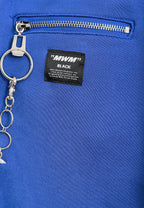 Pantalón jogger Wings con parches de estrellas y cadena lateral | MWM [PS_COLORS:BLUE]