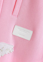 Pantalón jogger Wings con parches Mini Wings en los laterales | MWM [PS_COLORS:PINK]