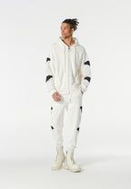 Pantalón jogger Wings con parches Mini Wings en los laterales | MWM [PS_COLORS:WHITE]
