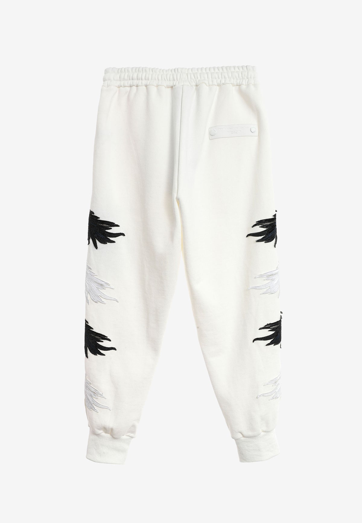 Pantalón jogger Wings con parches Mini Wings en los laterales | MWM [PS_COLORS:WHITE]