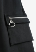 Pantalón jogger Vanguard Dogs con bolsillo cargo lateral y bordado trasero | MWM [PS_COLORS:BLACK]