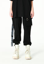 Pantalón jogger Vanguard Dogs con bolsillo cargo lateral y bordado trasero | MWM [PS_COLORS:BLACK]