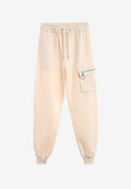 Pantalón jogger Vanguard Dogs con bolsillo cargo lateral y bordado trasero | MWM [PS_COLORS:ECRU]