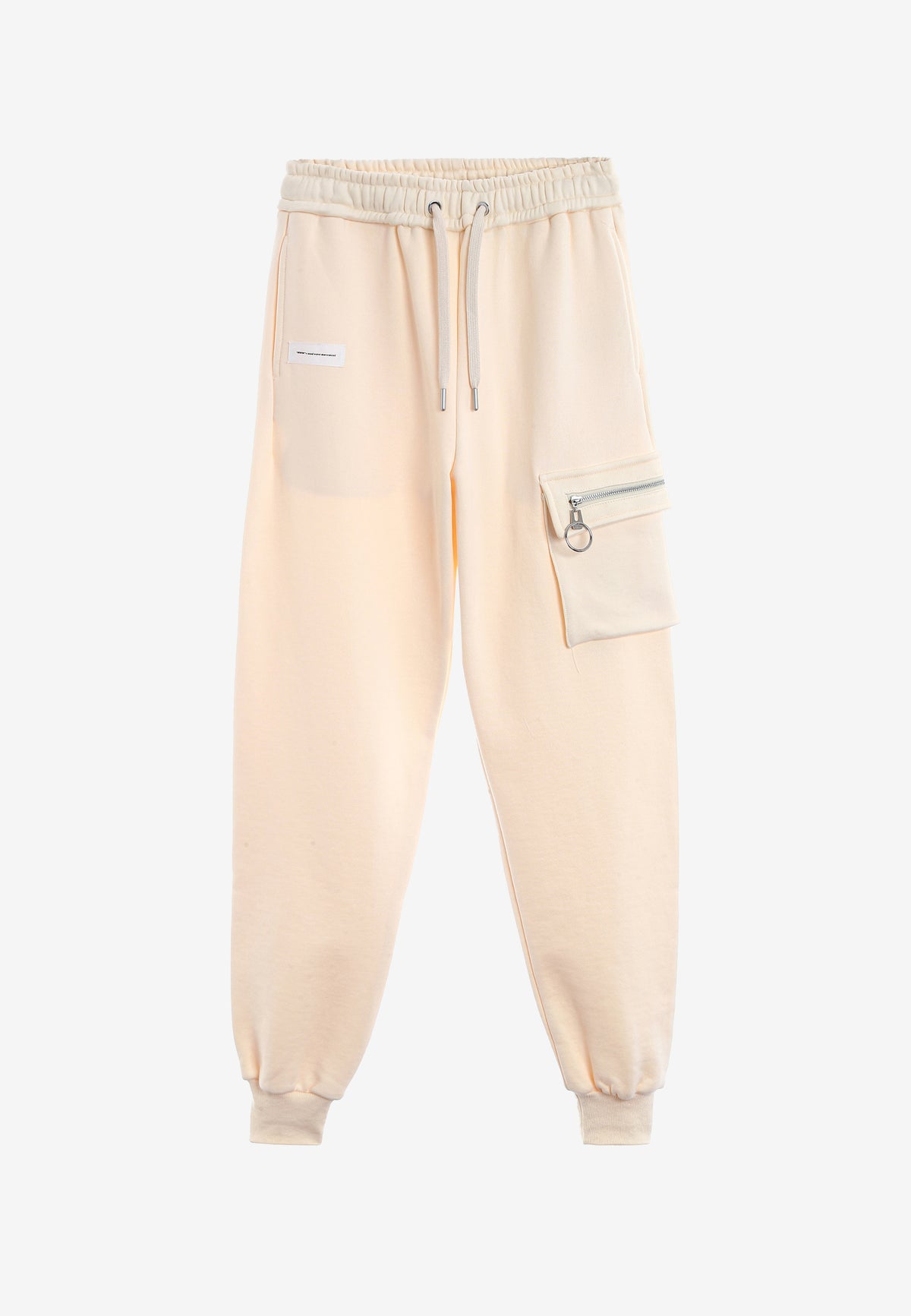 Pantalón jogger Vanguard Dogs con bolsillo cargo lateral y bordado trasero | MWM [PS_COLORS:ECRU]