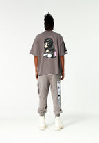 Pantalón jogger Vanguard Dogs con bolsillo cargo lateral y bordado trasero | MWM [PS_COLORS:GREY]